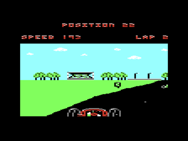 Super Monza Grand Prix - Commodore VIC20 +16k - AJ Layden - www.tfw8b.com