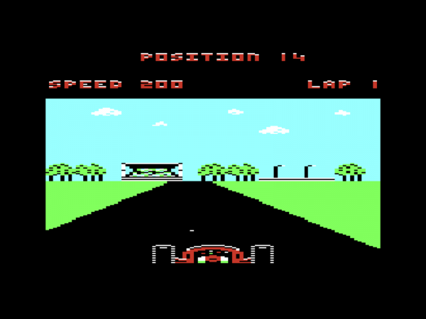 Super Monza Grand Prix - Commodore VIC20 +16k - AJ Layden - www.tfw8b.com
