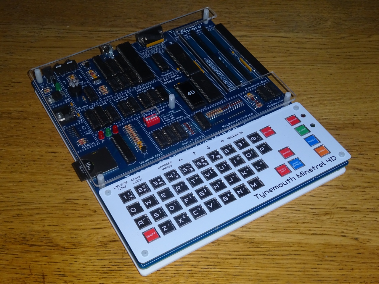 Minstrel 4D (Turbo) - Jupiter Ace compatible computer kit