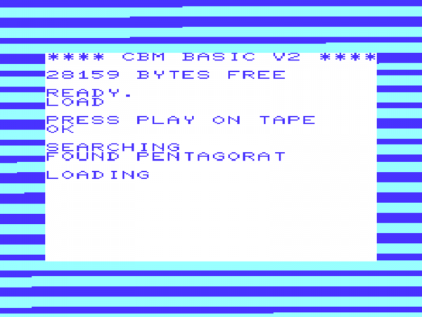 Pentagorat - Commodore VIC20 + 32k - Misfit - www.tfw8b.com