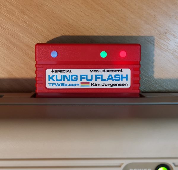TFW8b's Kung Fu Flash for the Commodore 64 (Red)