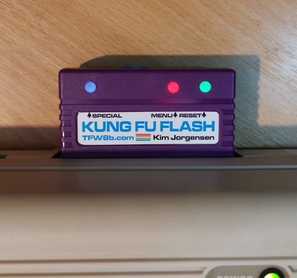TFW8b's Kung Fu Flash for the Commodore 64 (Purple)