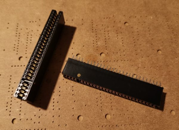 54Way 'ZX Spectrum' Edge Connector (Cut and Pinned)