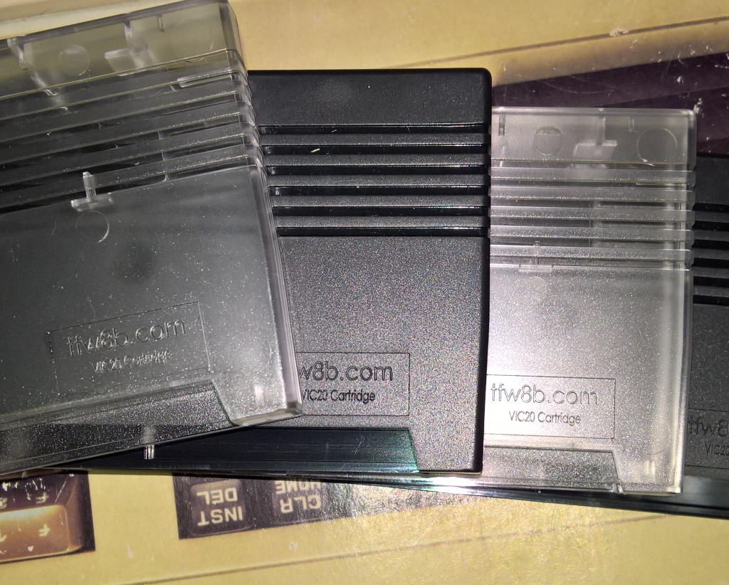 TFW8b's Commodore VIC20 Cartridge Cases