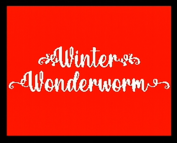 Winter Wonder Worm - ZX Spectrum - Bob Fossil - www.tfw8b.com