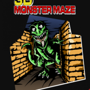 3D Monster Maze PET