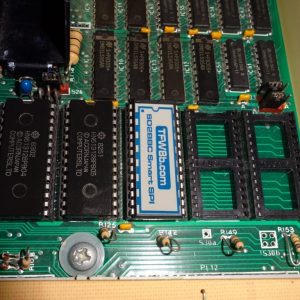 SD2BBC Smart SPI ROM Chip for BBC Micros - Installed in a BBC B