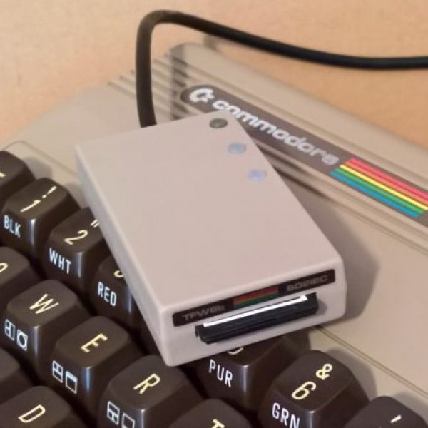 LIMITED EDITION Genuine recycled C64 plastic Cased SD2IEC+