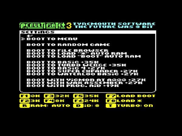 Penultimate+3dcr - Over 230 ROMs & Utils + 0-280k RAM - Full sized SD2IEC - TurboLoad - DOS Wedge - Commodore VIC20 - www.tfw8b.com