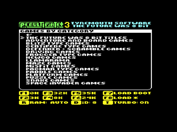 Penultimate+3dcr - Over 230 ROMs & Utils + 0-280k RAM - Full sized SD2IEC - TurboLoad - DOS Wedge - Commodore VIC20 - www.tfw8b.com