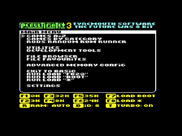 Penultimate+3dcr - Over 230 ROMs & Utils + 0-280k RAM - Full sized SD2IEC - TurboLoad - DOS Wedge - Commodore VIC20 - www.tfw8b.com