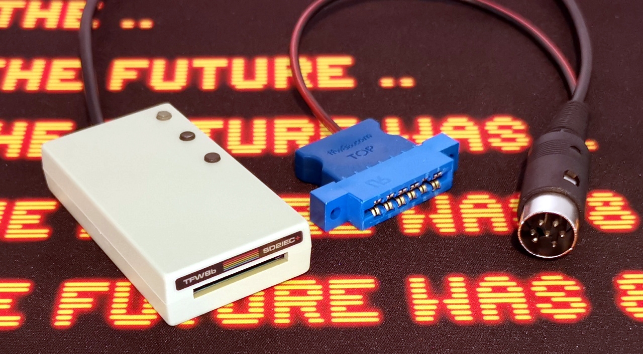The Future was 8bit's SD2IEC for Commodore 8bit computers
