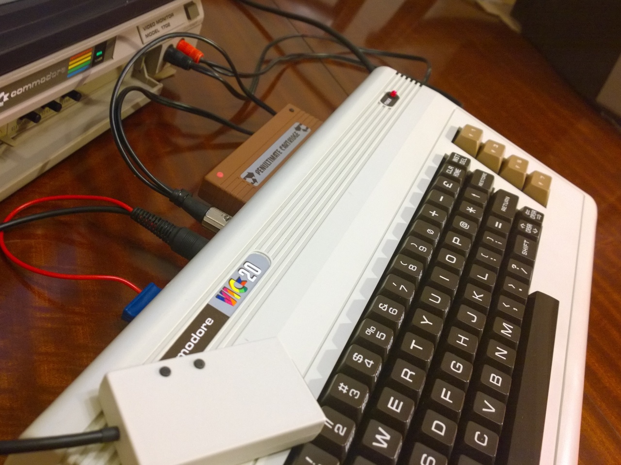 You don't have to have a SD2IEC to use the Penultimate Cartridge, but of course they make a perfect companion for your VIC20;D