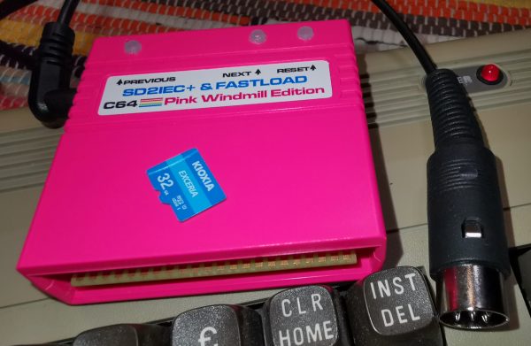 Mini SD2IEC+ & Fastload Hybrid Cartridge for the Commodore 64 - TFW8b.com