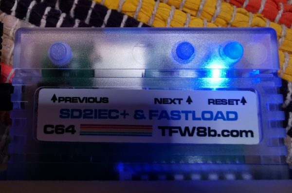 Mini SD2IEC+ & Fastload Hybrid Cartridge for the Commodore 64 - TFW8b.com