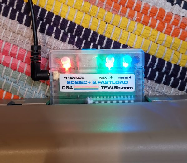Mini SD2IEC+ & Fastload Hybrid Cartridge for the Commodore 64 - TFW8b.com
