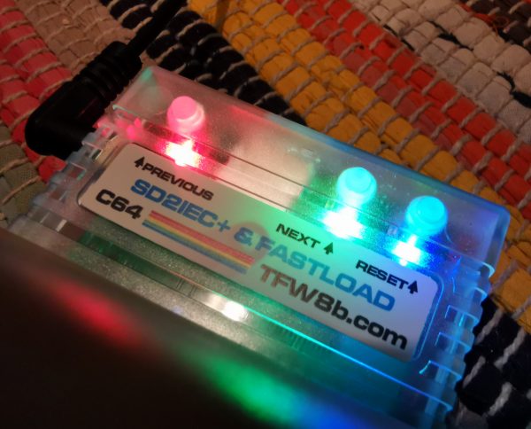 Mini SD2IEC+ & Fastload Hybrid Cartridge for the Commodore 64 - TFW8b.com