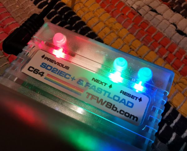 Mini SD2IEC+ & Fastload Hybrid Cartridge for the Commodore 64 - TFW8b.com
