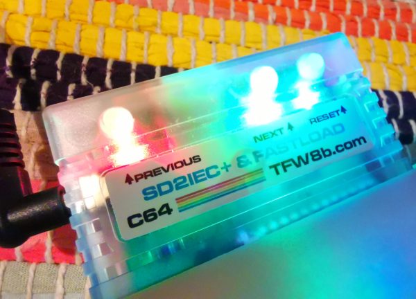 Mini SD2IEC+ & Fastload Hybrid Cartridge for the Commodore 64 - TFW8b.com