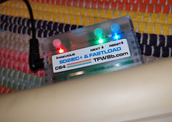 Mini SD2IEC+ & Fastload Hybrid Cartridge for the Commodore 64 - TFW8b.com