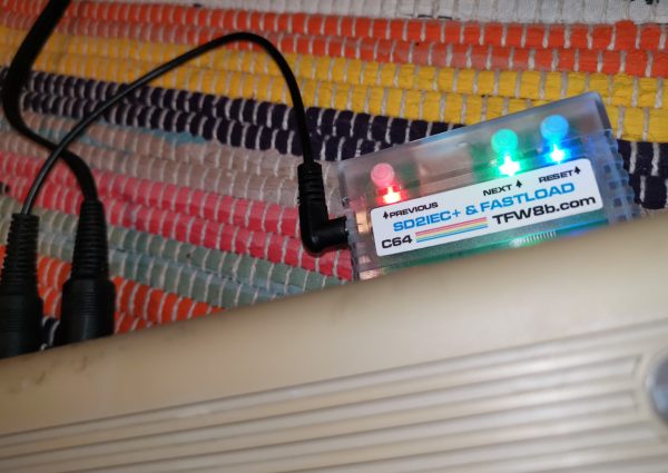 Mini SD2IEC+ & Fastload Hybrid Cartridge for the Commodore 64 - TFW8b.com