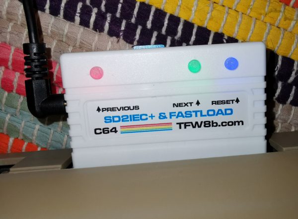 Mini SD2IEC+ & Fastload Hybrid Cartridge for the Commodore 64 - TFW8b.com