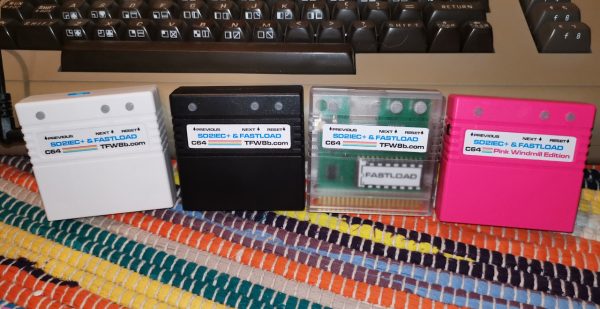 Mini SD2IEC+ & Fastload Hybrid Cartridge for the Commodore 64 - TFW8b.com