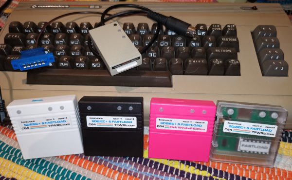 Mini SD2IEC+ & Fastload Hybrid Cartridge for the Commodore 64 - TFW8b.com