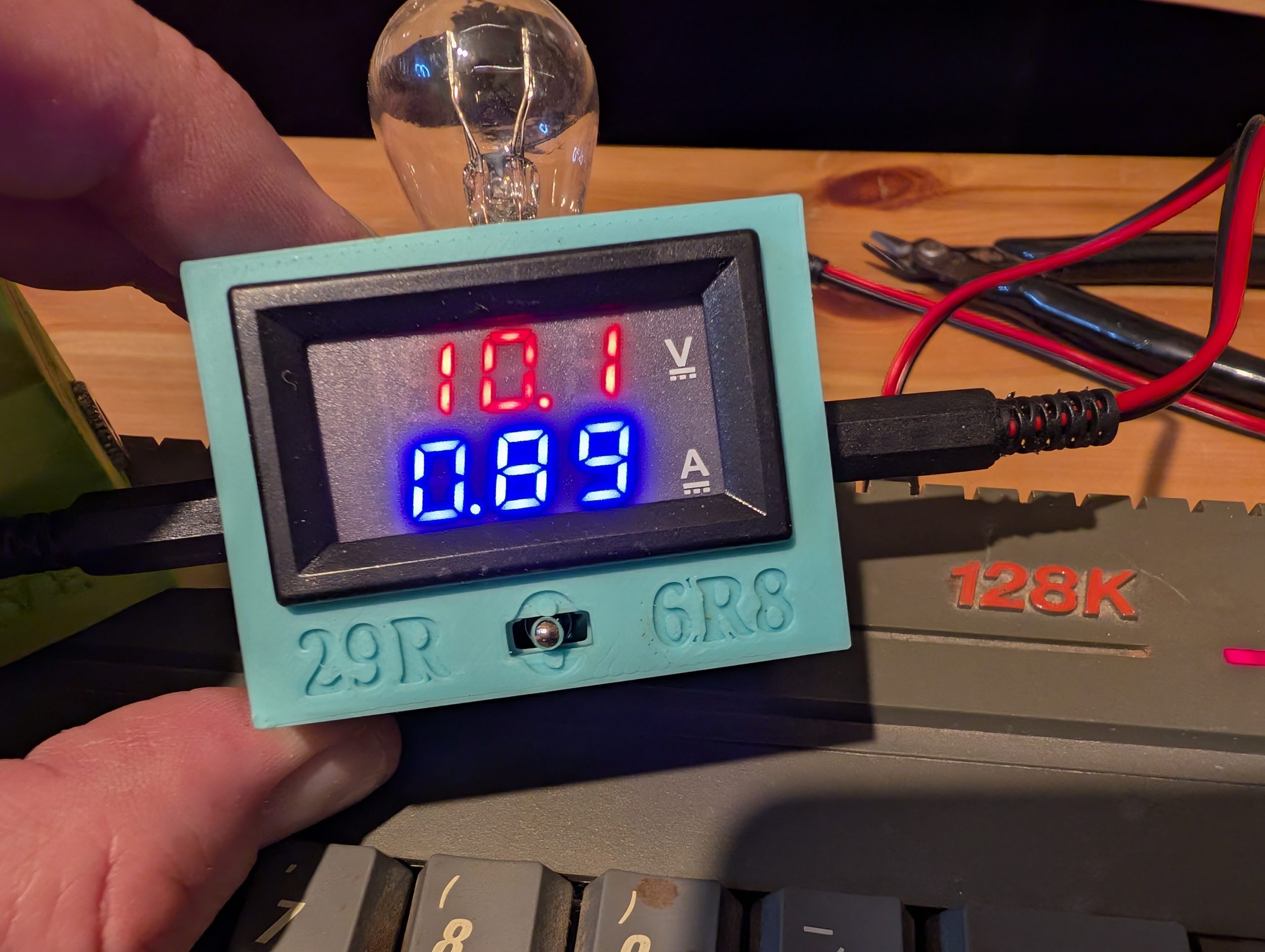 Low Voltage DC Power tester thing.. that happens to look like a TV and or Microwave :D Low Voltage DC Power tester thing.. that happens to look like a TV and or Microwave :D