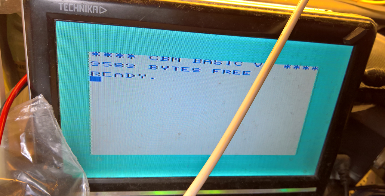 Well bugger me, it's alive! And only 55 seconds into Xmas day! IIRC it wasn't perfect, I've had to remove and reverse the cartridge slot, this and cut tracks meant a bunch more repair tails got added on the way.