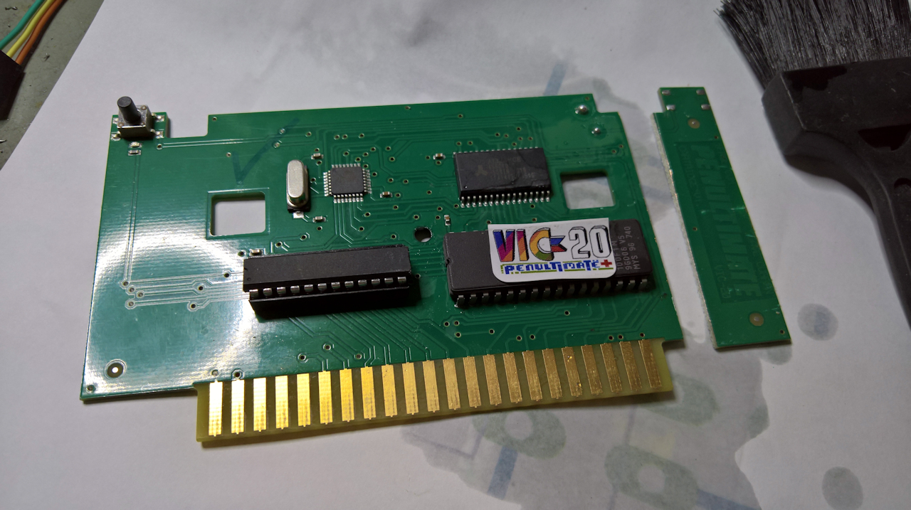 If only I ever completed my time machine, I'd know by now that the reversed Cartridge Port and shortened Cartridge PCB would be a thing of the past.. VIC20 Riser Cables FTW.. In about 3-4 years 😉
