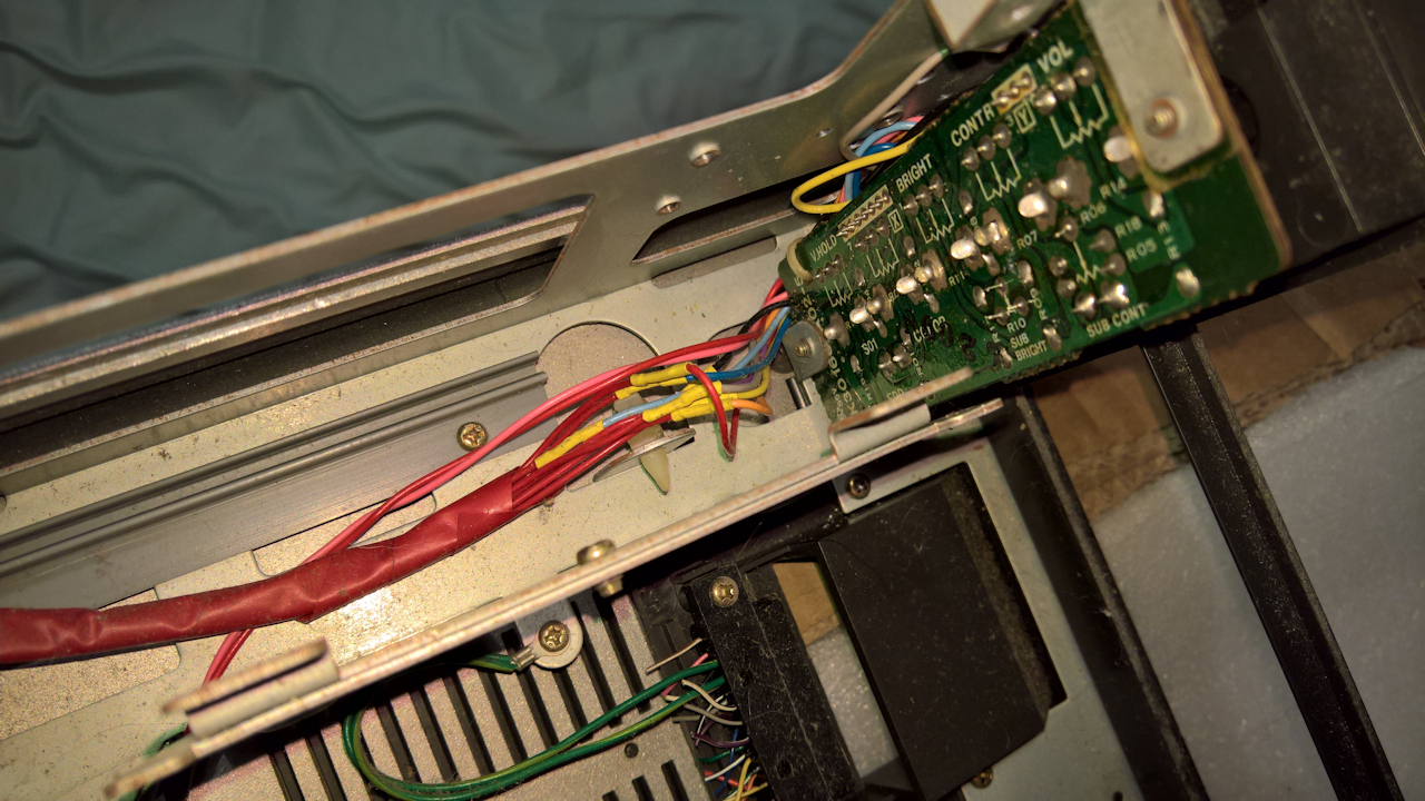 .. have happened to the monitor controls